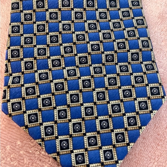 Pierre Cardin Other - Pierre Cardin Blue and Gold Tie